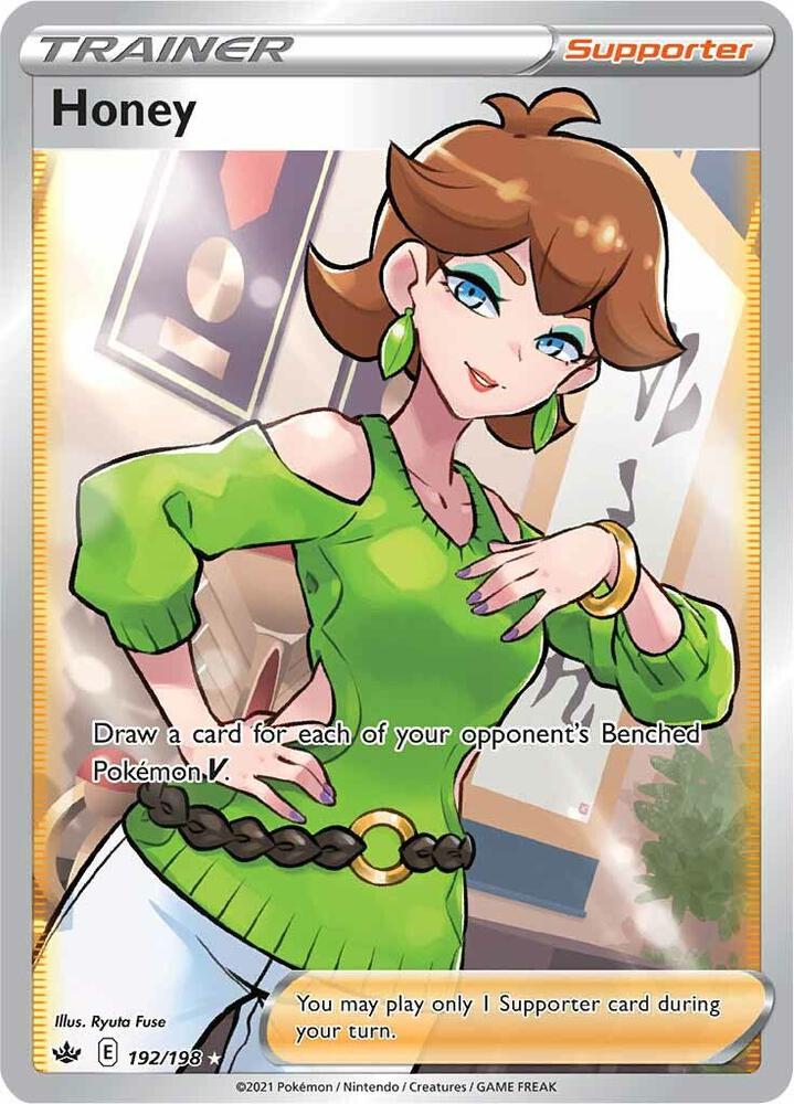 Honey 192/198 Holofoil — Chilling Reign Pokémon card