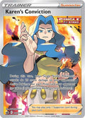 Karen's Conviction 193/198 Holofoil — Chilling Reign Pokémon card