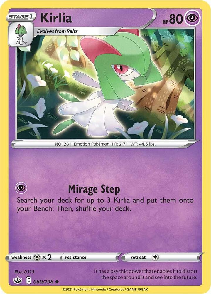 Pokemon - Chilling Reign - Kirlia - 060/198