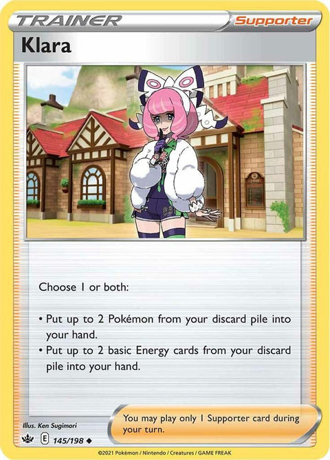 Pokemon - Chilling Reign - Klara - 145/198