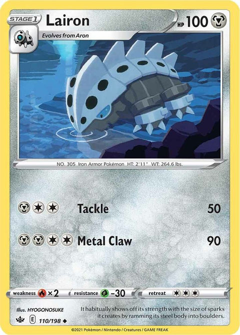 Pokemon - Chilling Reign - Lairon - 110/198