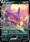 Liepard V 104/198 Holofoil — Chilling Reign Pokémon card