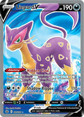 Liepard V 180/198 Holofoil — Chilling Reign Pokémon card