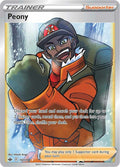 Peony 197/198 Holofoil — Chilling Reign Pokémon card
