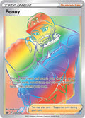 Peony 220/198 Holofoil — Chilling Reign Pokémon card