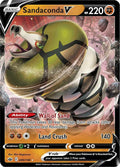 Sandaconda V 089/198 Holofoil — Chilling Reign Pokémon card