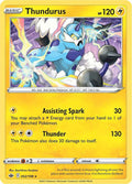 Thundurus 052/198 Reverse Holofoil — Chilling Reign Pokémon card