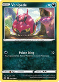 Venipede 105/198 Reverse Holofoil — Chilling Reign Pokémon card