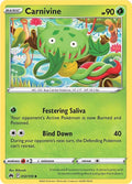 Carnivine 012/159 Reverse Holofoil — Crown Zenith Pokémon card