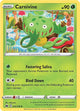 Pokemon - Crown Zenith - Carnivine - 012/159 - Reverse Holofoil
