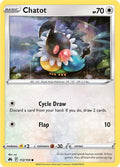 Chatot 112/159 Reverse Holofoil — Crown Zenith Pokémon card