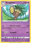 Exeggutor 058/159 Reverse Holofoil — Crown Zenith Pokémon card