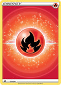 Fire Energy 153/159 Holofoil — Crown Zenith Pokémon card