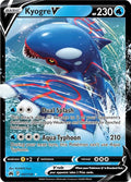 Kyogre V 037/159 Holofoil — Crown Zenith Pokémon card