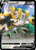 Regigigas V 113/159 Holofoil — Crown Zenith Pokémon card