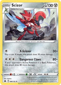 Scizor 086/159 Reverse Holofoil — Crown Zenith Pokémon card