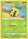 Sunkern 007/159 Reverse Holofoil — Crown Zenith Pokémon card