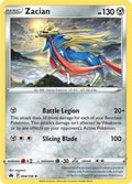 Zacian 094/159 Reverse Holofoil — Crown Zenith Pokémon card