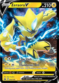 Zeraora V 053/159 Holofoil — Crown Zenith Pokémon card