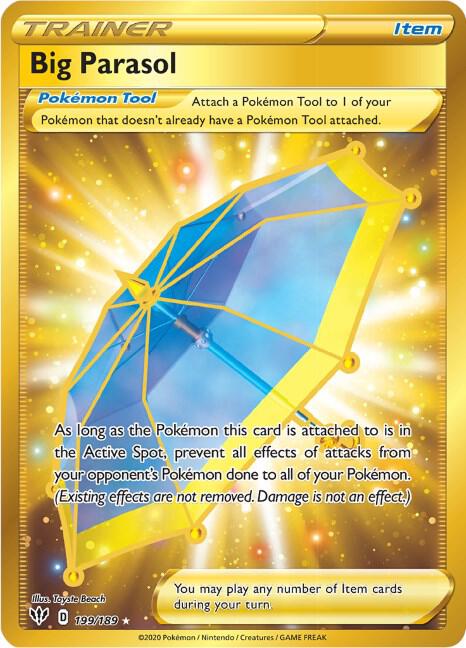 Big Parasol 199/189 Holofoil — Darkness Ablaze Pokémon card