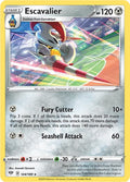 Escavalier 124/189 — Darkness Ablaze Pokémon card