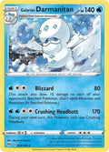 Galarian Darmanitan 044/189 — Darkness Ablaze Pokémon card