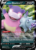 Galarian Slowbro V 099/189 Holofoil — Darkness Ablaze Pokémon card