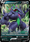 Grimmsnarl V 114/189 Holofoil — Darkness Ablaze Pokémon card