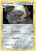 Lairon 122/189 Reverse Holofoil — Darkness Ablaze Pokémon card