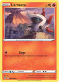 Larvesta 029/189 Reverse Holofoil — Darkness Ablaze Pokémon card