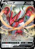 Scizor V 118/189 Holofoil — Darkness Ablaze Pokémon card
