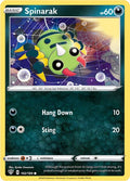 Spinarak 102/189 — Darkness Ablaze Pokémon card