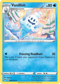 Vanillish 046/189 Reverse Holofoil, Darkness Ablaze Pokémon card