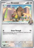 Arven's Skwovet 158/182, Destined Rivals Pokémon card