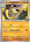 Arven's Toedscruel 110/182 Reverse Holofoil, Destined Rivals Pokémon card