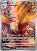 Blaziken 192/182 Holofoil, Destined Rivals Pokémon card
