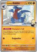 Cynthia's Gabite 103/182, Destined Rivals Pokémon card