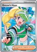 Emcee's Hype 220/182 Holofoil, Destined Rivals Pokémon card