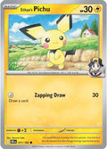 Ethan's Pichu 071/182 Reverse Holofoil, Destined Rivals Pokémon card