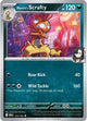 Pokemon - Destined Rivals - Marnie's Scrafty - 133/182 - Reverse Holofoil