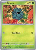 Pineco 004/182 Reverse Holofoil, Destined Rivals Pokémon card