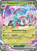 Rabsca ex 025/182 Holofoil, Destined Rivals Pokémon card