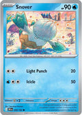 Snover 059/182 Reverse Holofoil, Destined Rivals Pokémon card