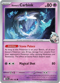 Steven's Carbink 086/182 Reverse Holofoil, Destined Rivals Pokémon card