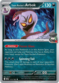 Team Rocket's Arbok 113/182 Reverse Holofoil, Destined Rivals Pokémon card