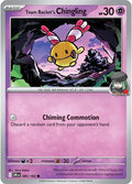 Team Rocket's Chingling 085/182, Destined Rivals Pokémon card