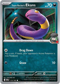 Team Rocket's Ekans 112/182, Destined Rivals Pokémon card