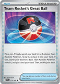 Team Rocket's Great Ball 175/182, Destined Rivals Pokémon card