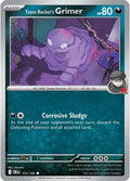Team Rocket's Grimer 123/182 Reverse Holofoil, Destined Rivals Pokémon card