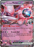 Team Rocket's Mewtwo ex 081/182 Holofoil, Destined Rivals Pokémon card